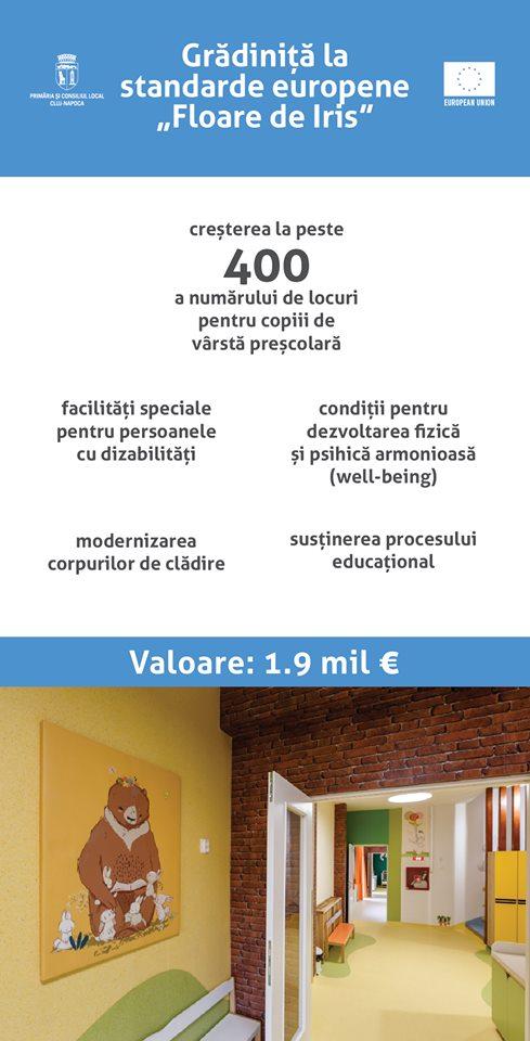 Bani de la Bruxelles pentru educaţie! Prima „școală verde” din Cluj şi grădiniţă cu 400 locuri