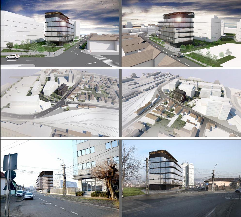 Zona Gării se aglomerează. Nou proiect imobiliar pe strada Fabricii de Chibrituri
