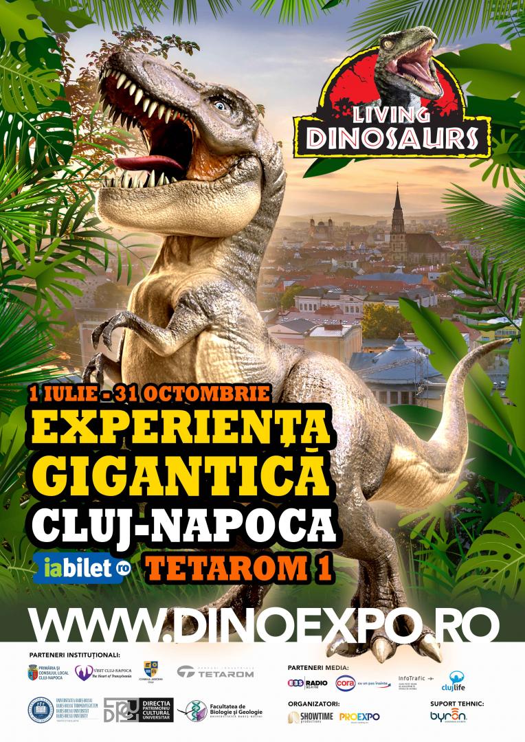 Pleacă NASA, vin Dinozaurii! O nouă expoziție ajunge la Cluj