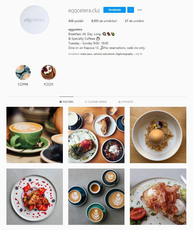 Schimbare de lider în topul celor mai urmărite restaurante din Cluj pe Instagram