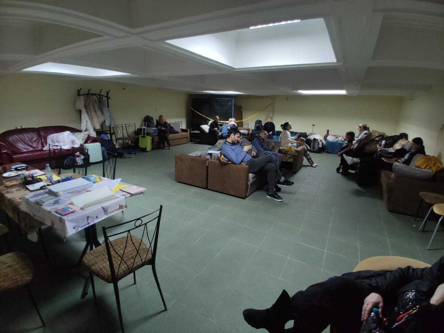Centru de tranzit pentru refugiați în gara din Cluj-Napoca