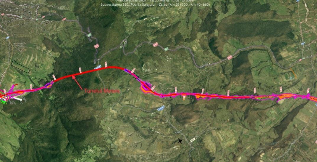 Pas înainte pe Autostrada Transilvania! Cel mai lung tunel din România, de sub Meseș, mai aproape de construire