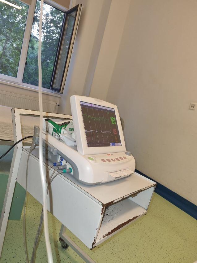 Imagini din "albumul" unei mame care a născut la Ginecologie 1: "Acesta a fost cearceaful de pe patul meu"