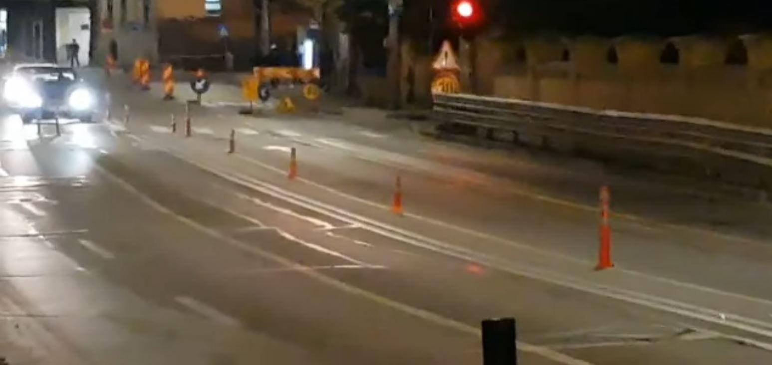 S-au montat stâlpișori pe Calea Mănăștur. Asta după ce un clujean a sunat la 112