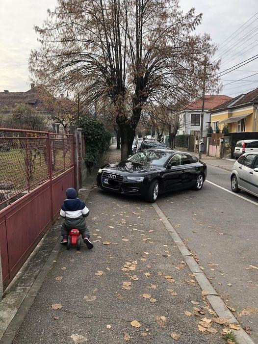 Din seria "Parcați la Cluj": "De-asta nu ne lasă ăștia în Schengen...."