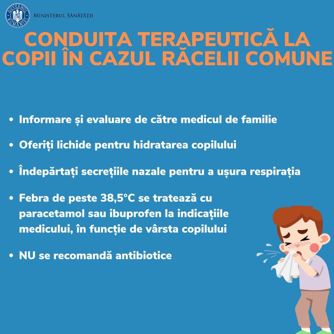 Care sunt simptomele GRIPEI, ce particularități are la sugari și ce să facă părinții
