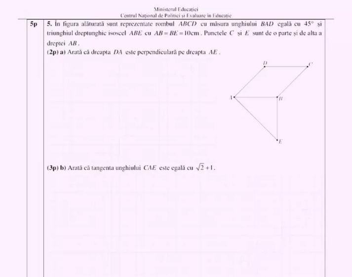 Simulare Evaluarea Națională 2023. Ce au avut de rezolvat elevii la proba de Matematică