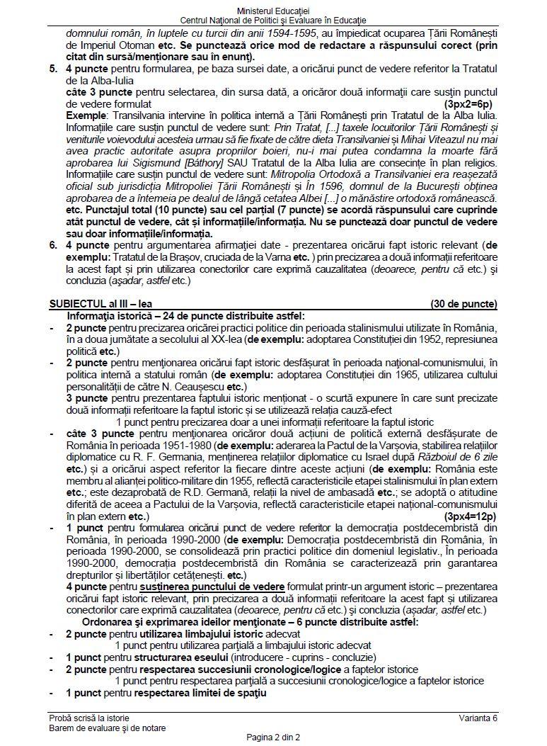 BAC 2023. Ce SUBIECTE au primit elevii la Istorie/ A fost publicat BAREMUL