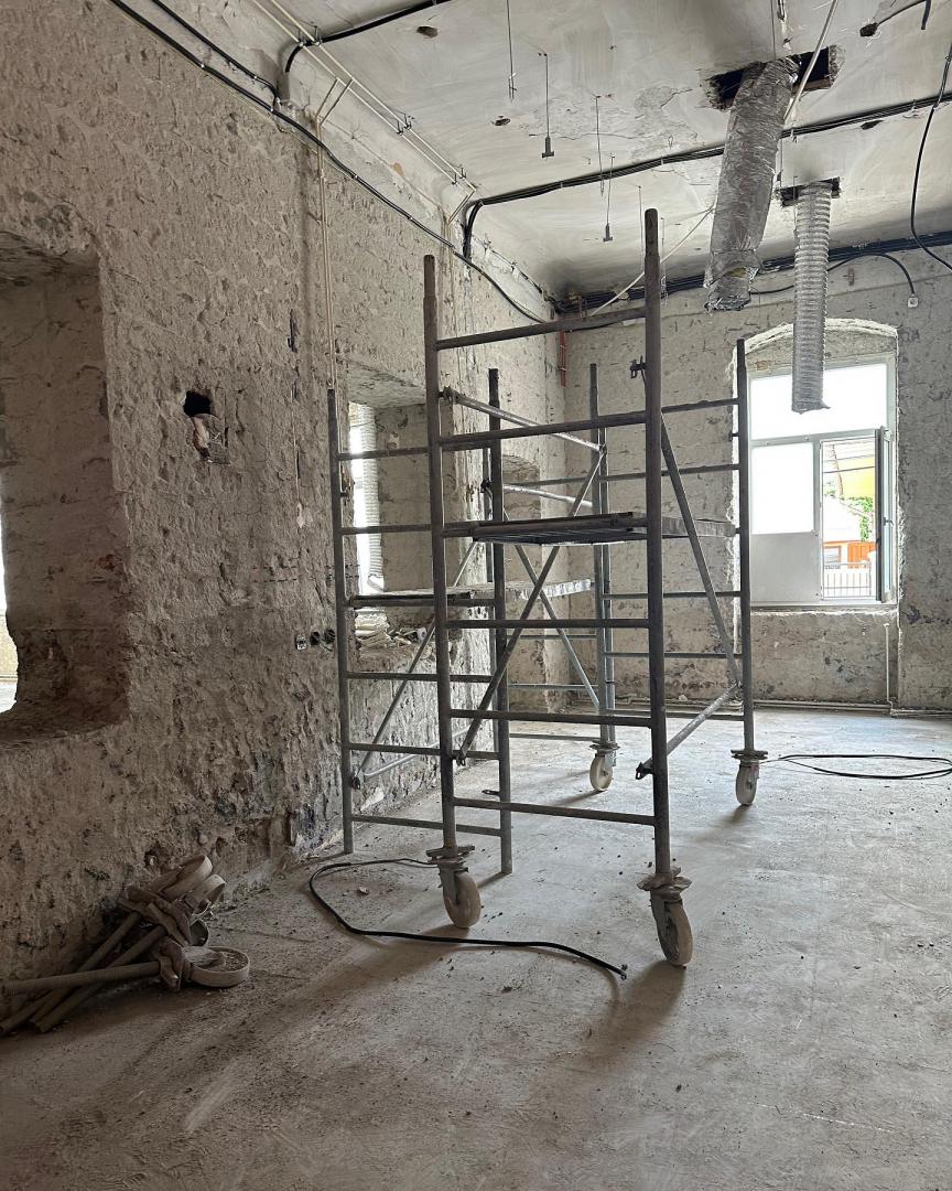 Se face! Imagini de pe șantierul Clinicii Stanca din Cluj-Napoca. Cum merge renovarea maternității