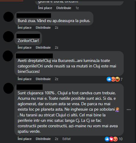 Sfaturile primite de o tânără care vrea să se mute la Cluj: „Stai la locul tău”/ „E sold out!” / Nejustificat de scump. Ce le-a răspuns celor care se 