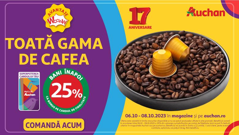Super oferte la Auchan în acest weekend la cafea și doradă! 