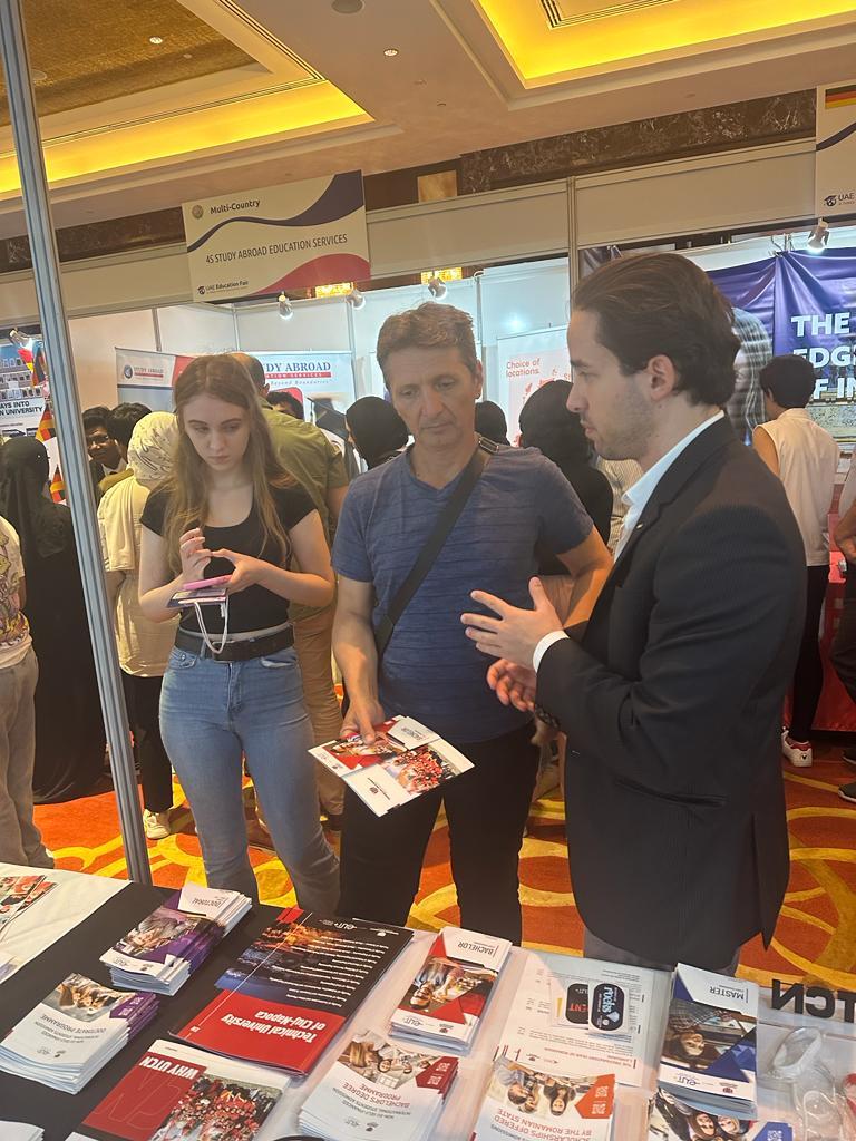 UTCN a participat la T&acirc;rgul Educațional BMI UAE Education Fair &ndash; A Times Higher Education Event, Emiratele Arabe Unite
