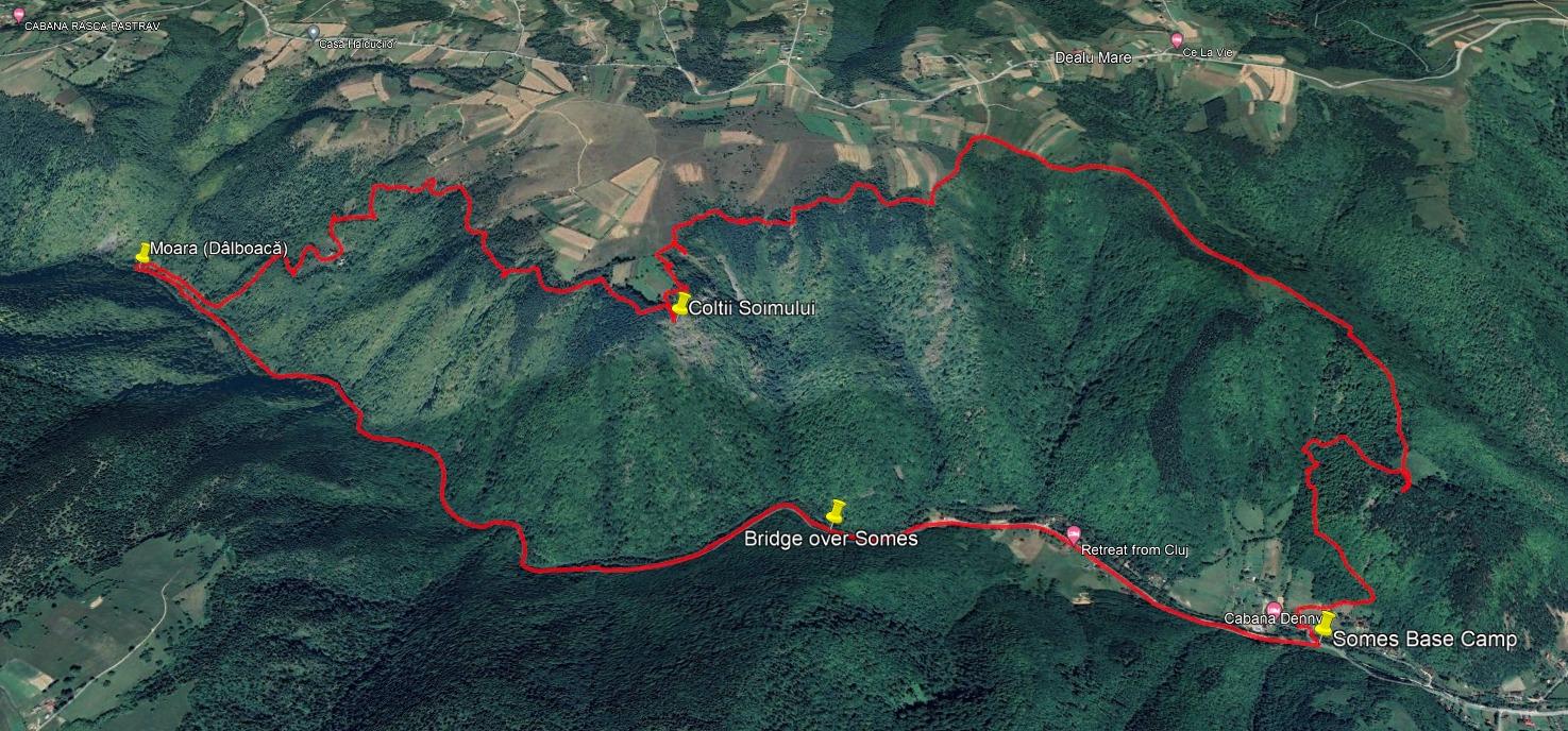 Un nou traseu turistic în Cluj, inaugurat azi. Are peste 12 km lungime și șase puncte de belvedere asupra Munților Gilăului - HARTA