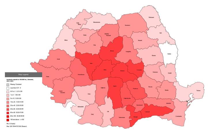 Sute de cazuri de rujeolă confirmate în ultima săptămână. HARTA îmbolnăvirilor/ Câte cazuri sunt la Cluj