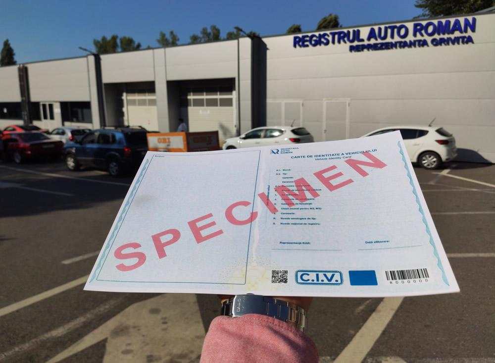 Se schimbă formatul pentru cartea de identitate a mașinii. Care sunt modificările