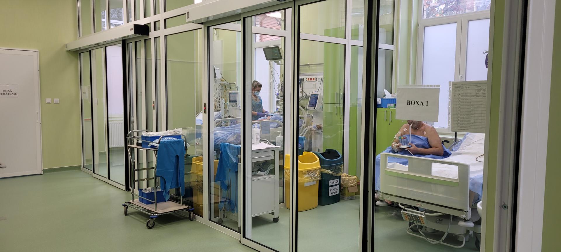 Saloane recompartimentate, aparatură de ultimă generație și centrală de tratarea aerului la Clinica Medicală I din Cluj