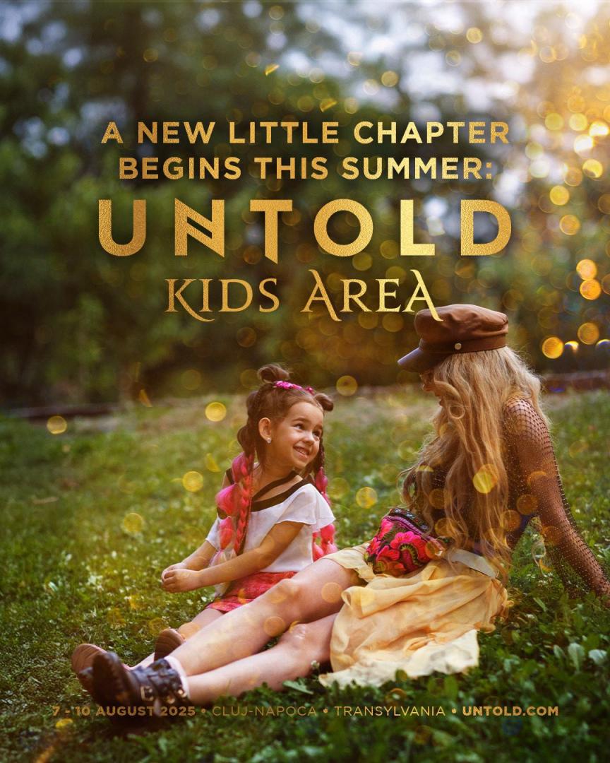 UNTOLD lansează UNTOLD KIDS – un univers creativ dedicat celor mai mici visători