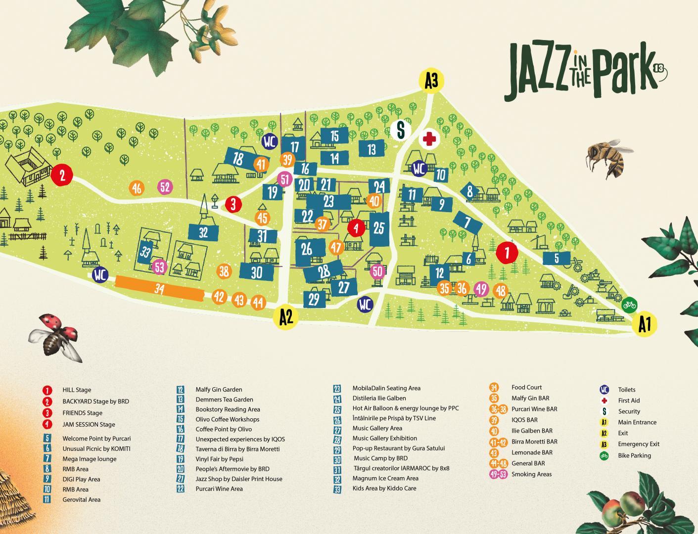 Ultimii artiști anunțați și programul pe zile la Jazz in the Park 2025 - un festival de zi, cu multe activități - de la făcut de țuică, la lecții de t