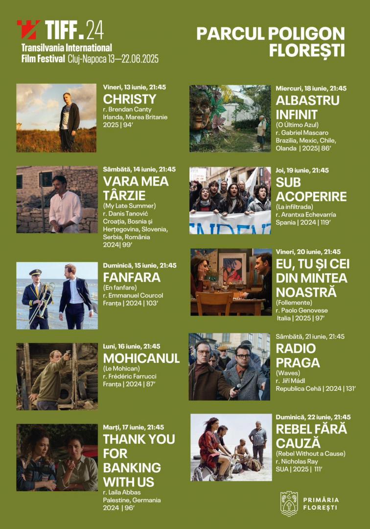 TIFF revine la Florești. Ce filme vor rula în cea mai mare comună din țară