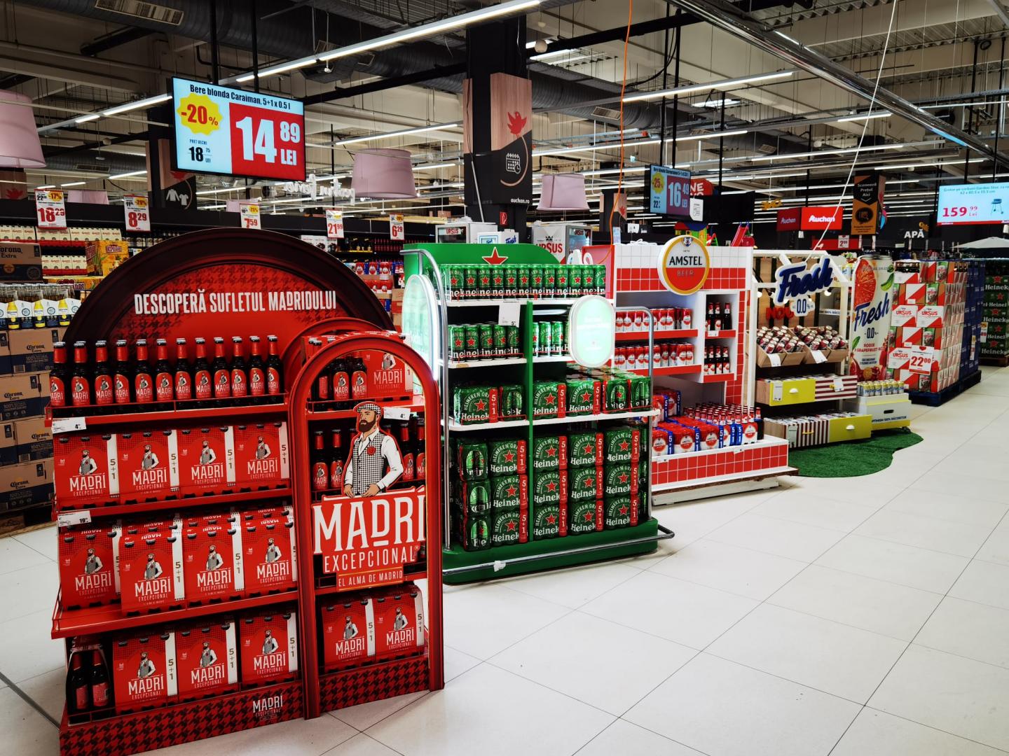 Auchan te invită la o călătorie în lumea berii – Peste 300 de sortimente din 25 de țări la Târgul de Bere 2025