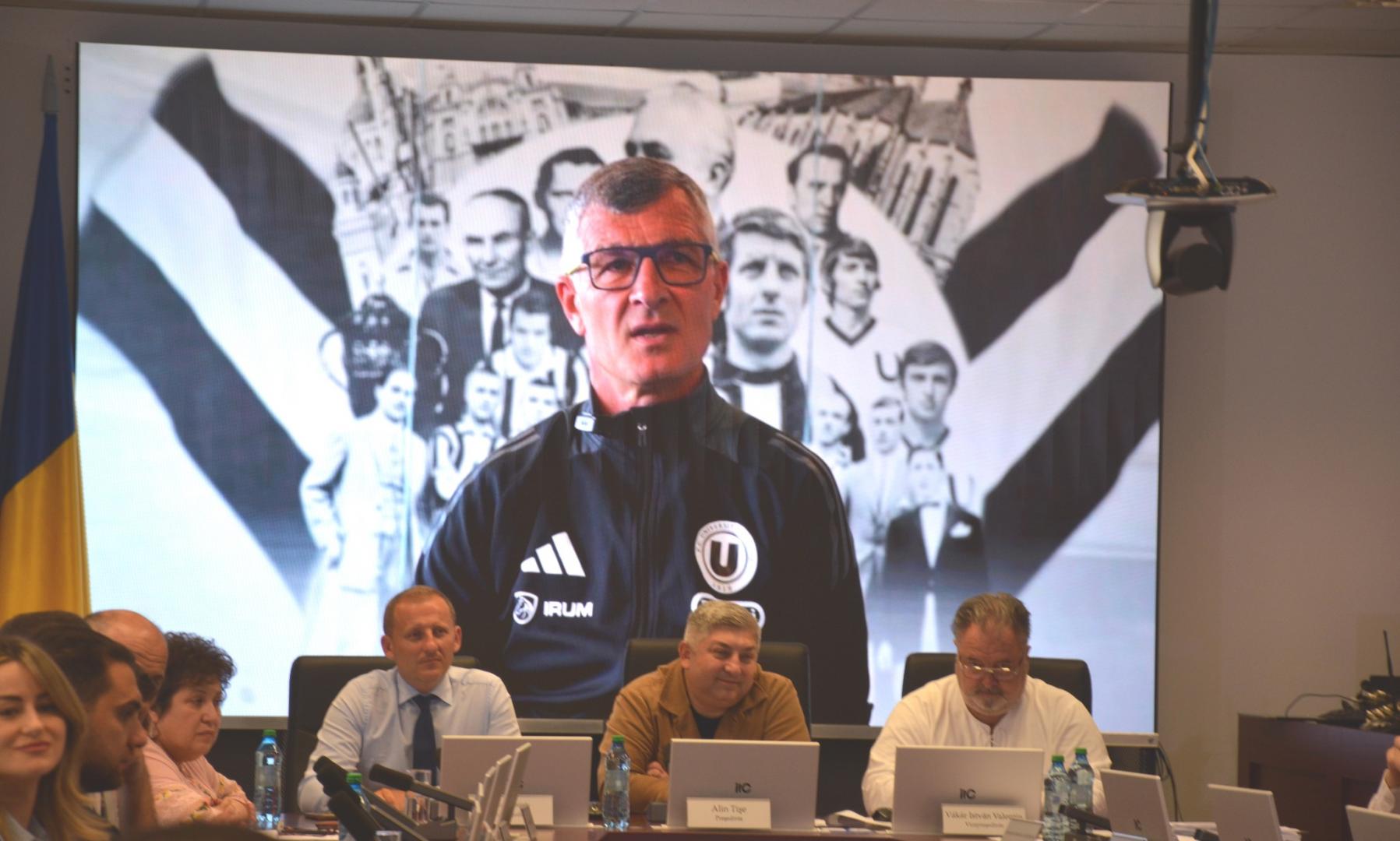 Ioan Ovidiu Sabău a devenit cetățen de onoare al județului Cluj