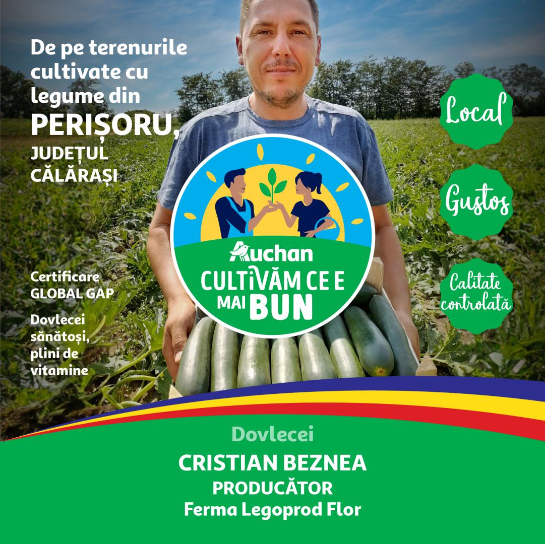 Savurează gustul verii cu fructe și legume gustoase românești, direct din filierele Auchan, acum în magazine