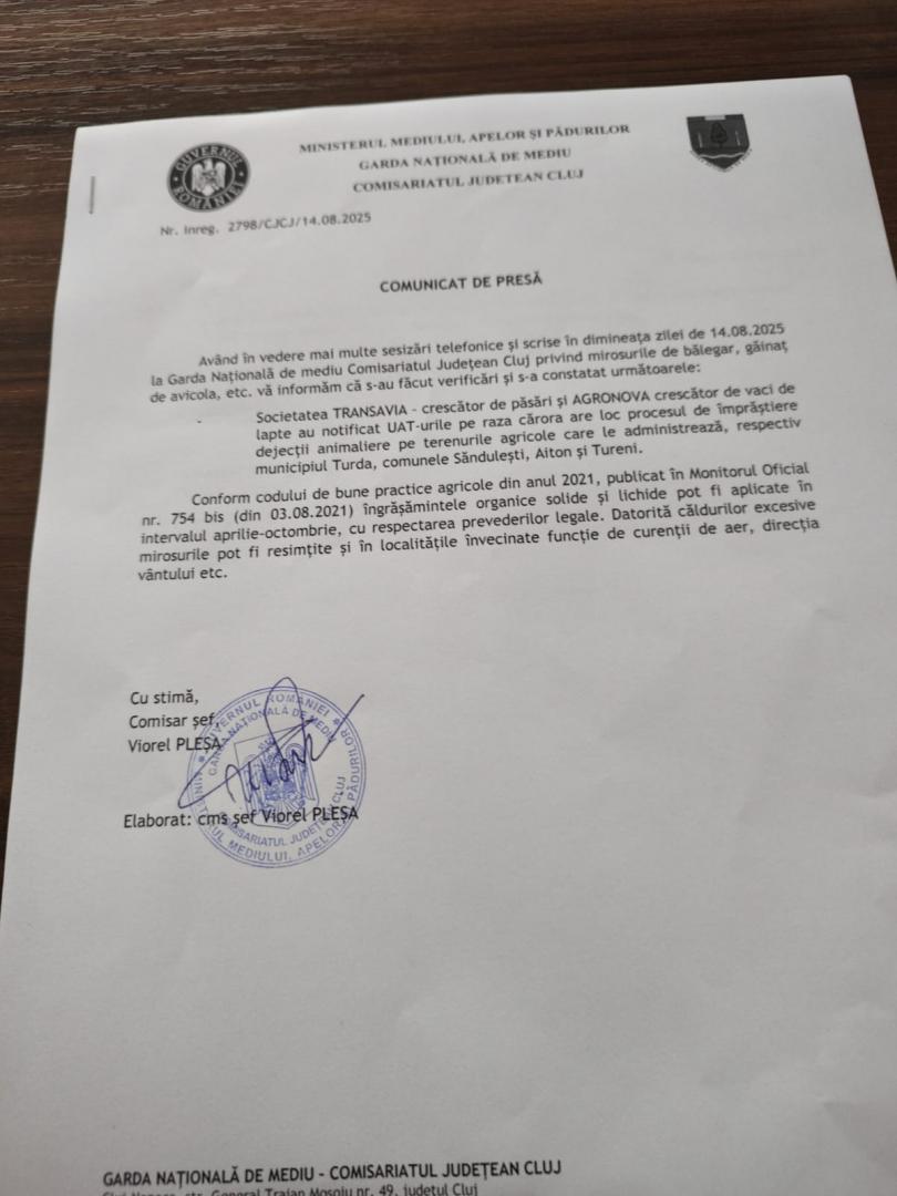 S-a găsit vinovatul pentru putoarea din Cluj-Napoca