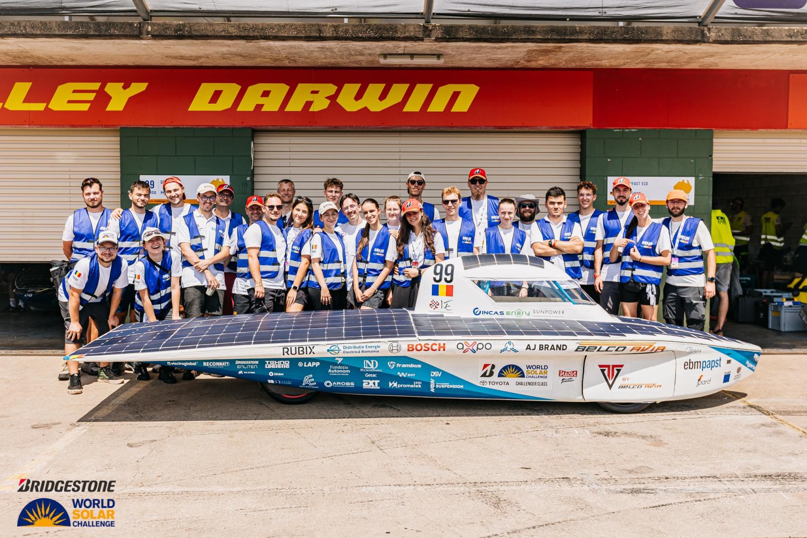 Echipa Solis UTCN, la Bridgestone World Solar Challenge 2025. A început cea mai prestigioasă competiție din lume dedicată vehiculelor propulsate cu en