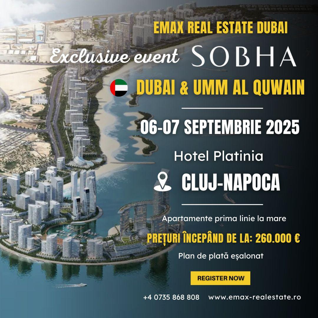 De la Cluj la Emiratele Arabe Unite: apartamente de lux cu vedere la ocean și randamente garantate, la prețul unei locuințe vechi din România