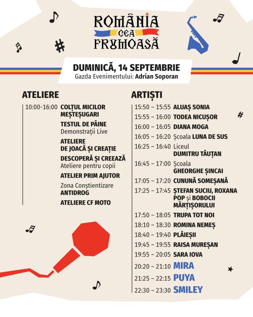 Festivalul România Cea Frumoasă revine la Florești: Concerte cu artiști renumiți, ateliere și tradiții. Programul complet pentru weekend