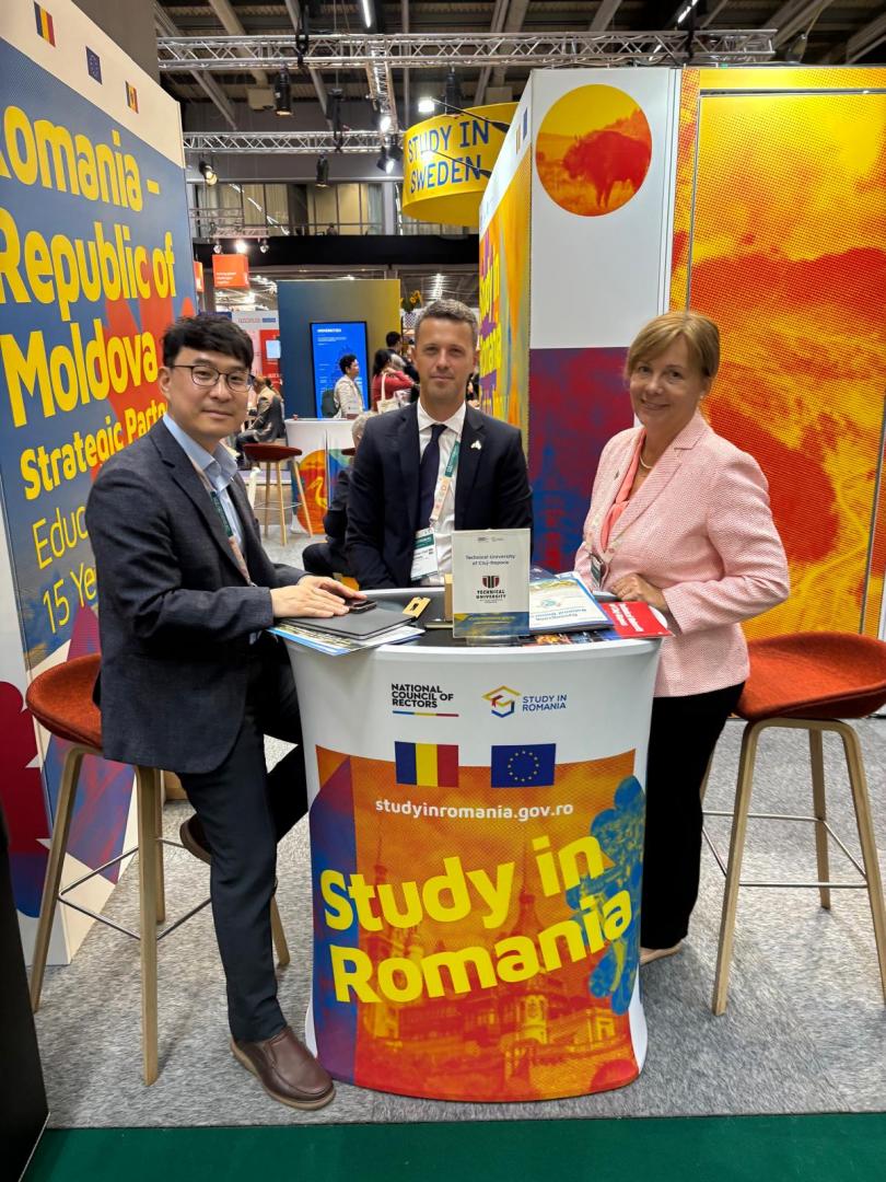 UTCN a participat la prestigioasa conferință EAIE 2025, desfășurată în Suedia