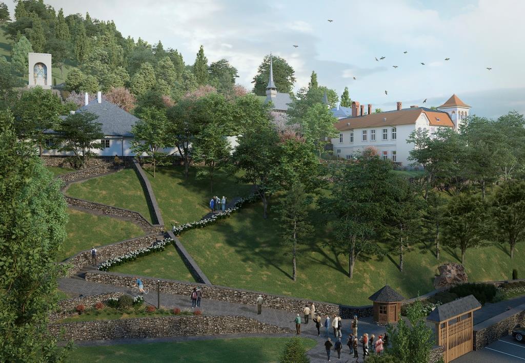 Licitație pentru reabilitarea, restaurarea și conservarea parcului și zonei din jurul Muzeului "Octavian Goga" din Ciucea. CJ Cluj pune pe m