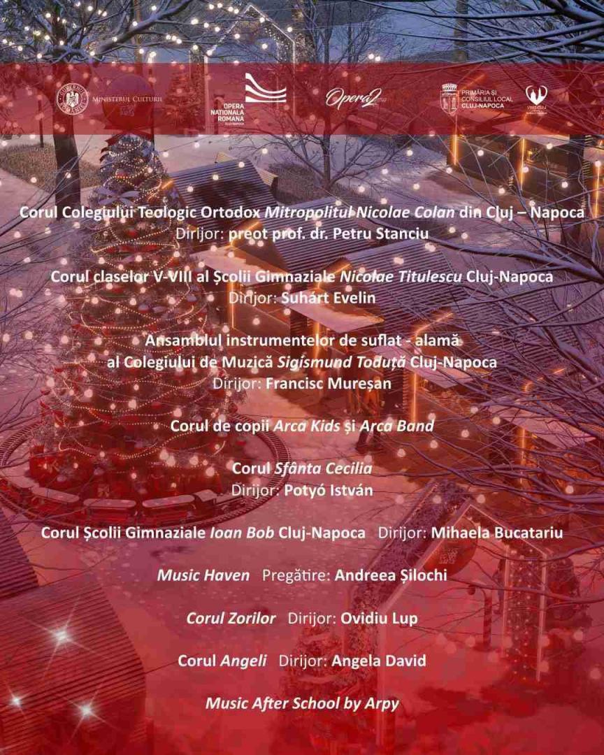 Programul celui mai nou Târg de Crăciun din Cluj-Napoca