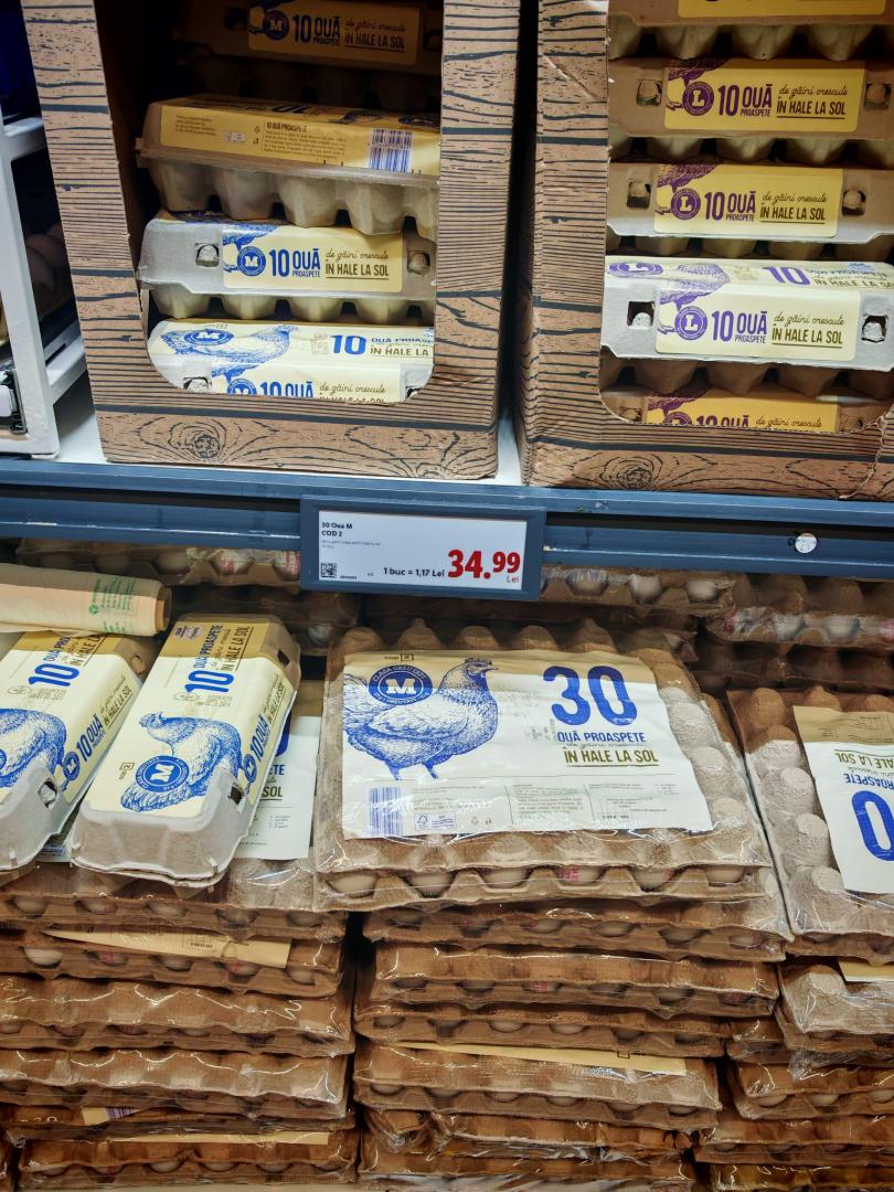 „Ce e în neregulă cu țara asta? Cum a ajuns un cofraj de ouă la 35 de lei?”. Românii, îngroziți de prețurile din supermarket