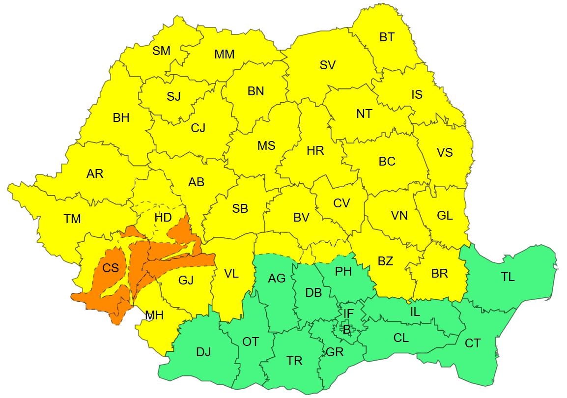 Vine "gerul Bobotezei"! Temperaturi de p&acirc;nă la - 14 grade, v&acirc;nt şi ninsori/ Prognoza pe două săptăm&acirc;ni &icirc;n Transilvania