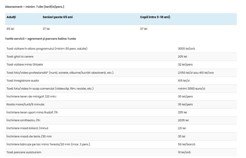 Salina Turda &icirc;și așteaptă turiștii. Acesta e programul complet pentru &icirc;nceputul de an. Vezi și tarifele de vizitare