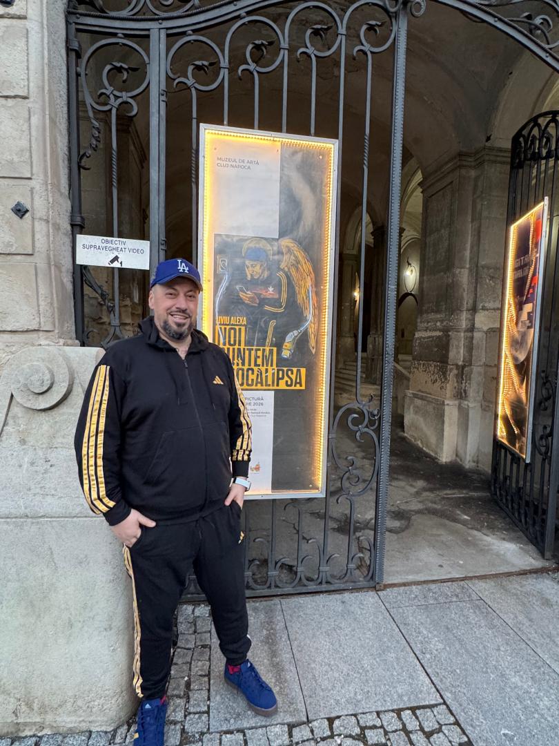 Liviu Alexa debutează ca pictor cu expoziția "Noi suntem Apocalipsa" / Lucrări de 20.000 de euro v&acirc;ndute &icirc;n seara vernisajului