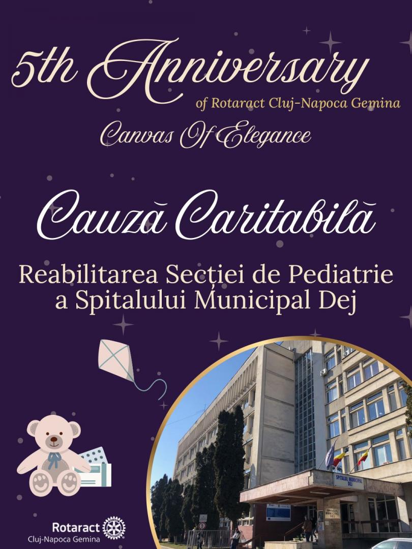 Eleganță pentru o cauză vitală. Rotaract Cluj-Napoca Gemina organizează o gală caritabilă pentru Pediatria din Dej