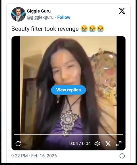 O influenceriţă și-a pierdut 140.000 de urmăritori &icirc;n timpul unui LIVE. S-a stricat un filtru şi i s-a văzut adevărata față