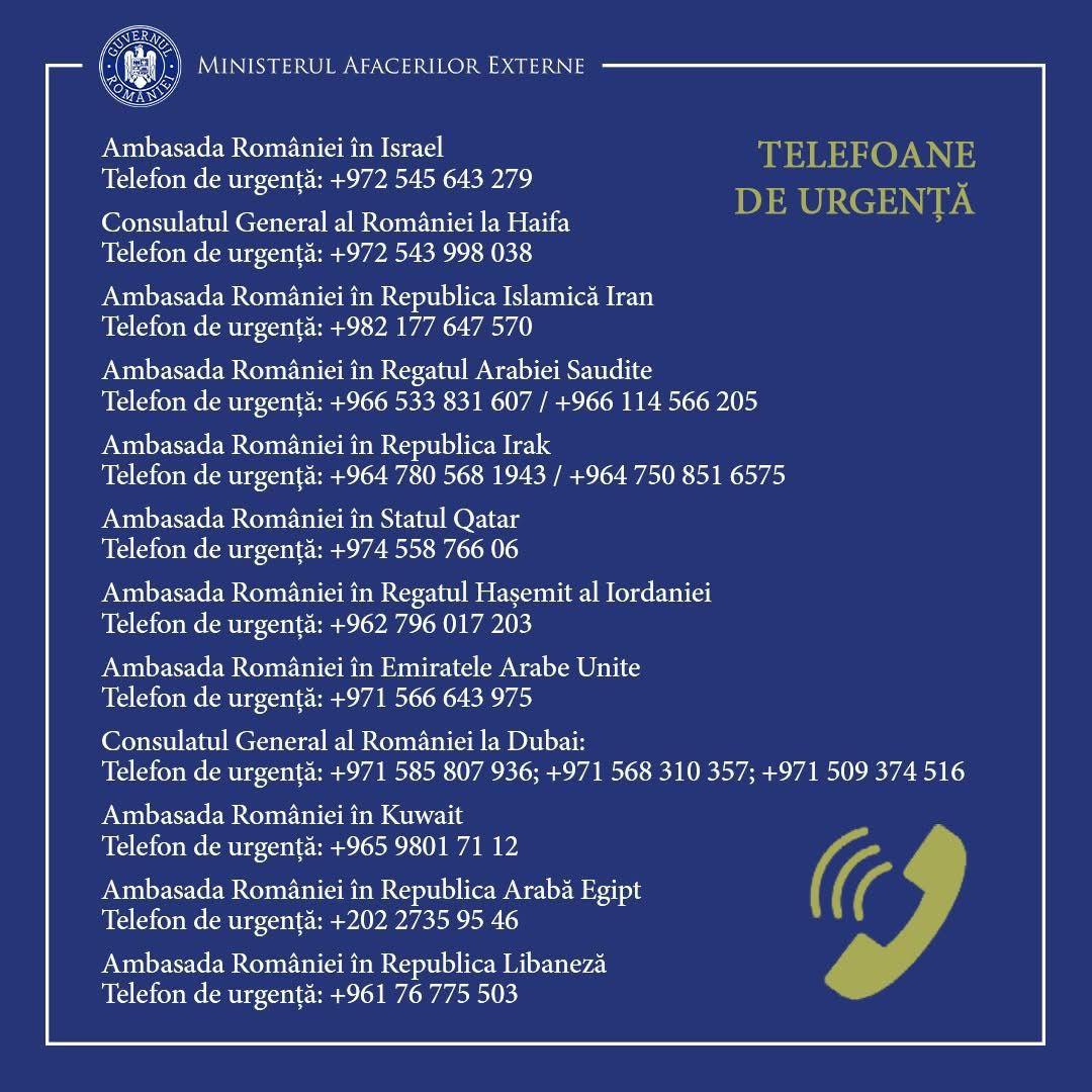 Alertă de securitate &icirc;n Orientul Mijlociu: MAE avertizează rom&acirc;nii și deschide canal oficial WhatsApp