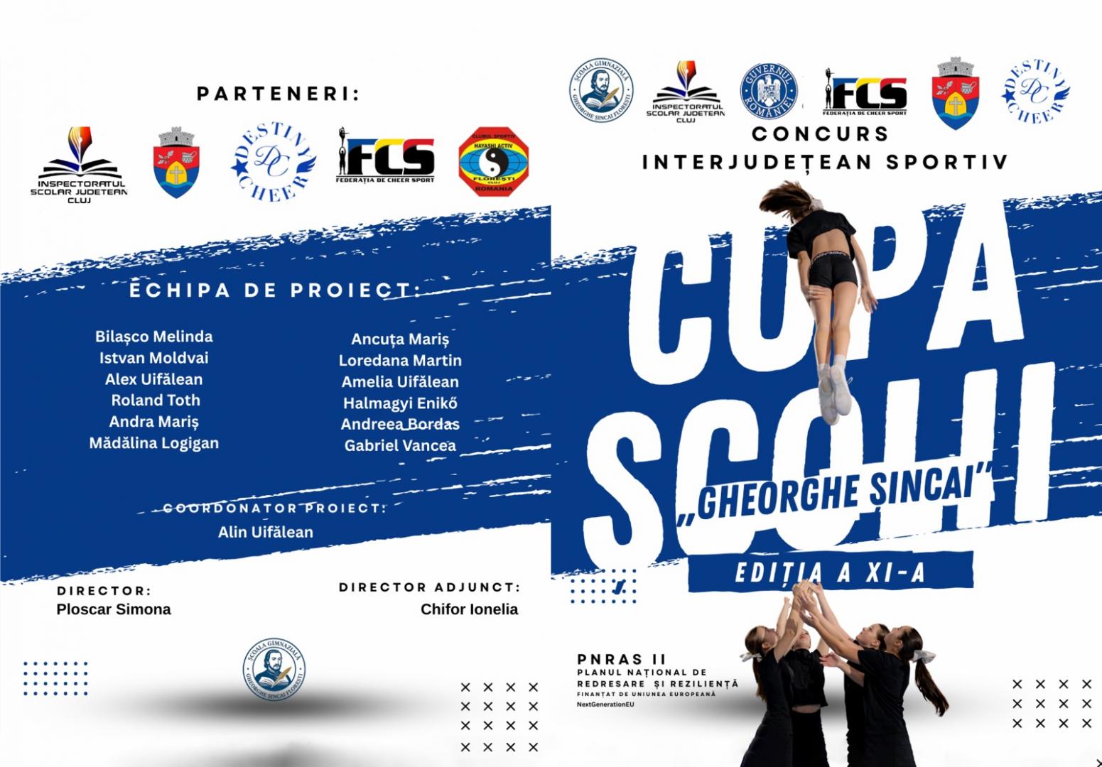 Floreștiul, capitala cheerleadingului: 400 de sportivi au făcut spectacol la Cupa &bdquo;Gheorghe Șincai&rdquo;