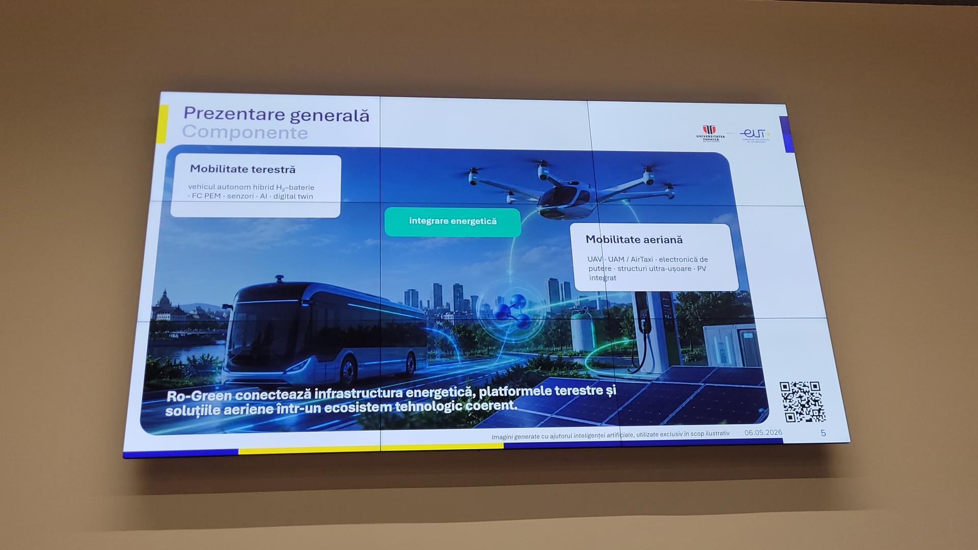 Proiect major de mobilitate verde lansat la UTCN: autobuze autonome, drone avansate și AirTaxi-uri