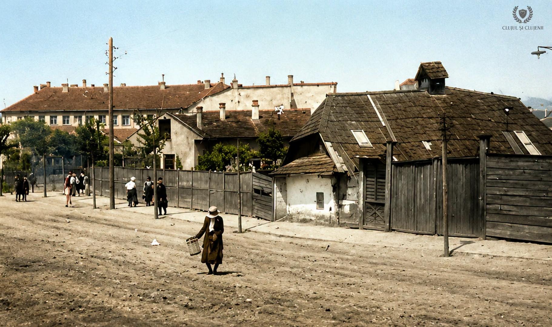 Acum e  Bulevardul Nicoale Titulescu. Atunci era ulița Pata