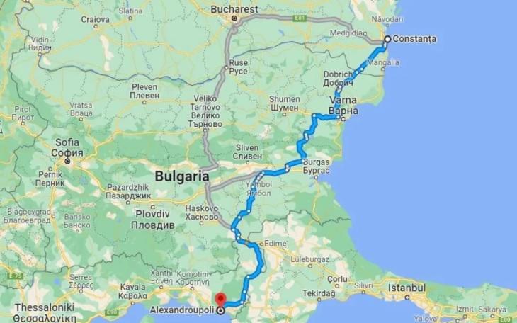 Autostradă și cale ferată rapidă spre Grecia, prin Bulgaria! Rom&acirc;nia intră &icirc;ntr-un proiect de transport pe axa Marea Neagră&ndash;Marea Egee