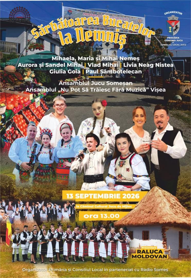 Jucu se pregătește de sărbătoare. Produse locale, tradiții și momente speciale / Vezi programul