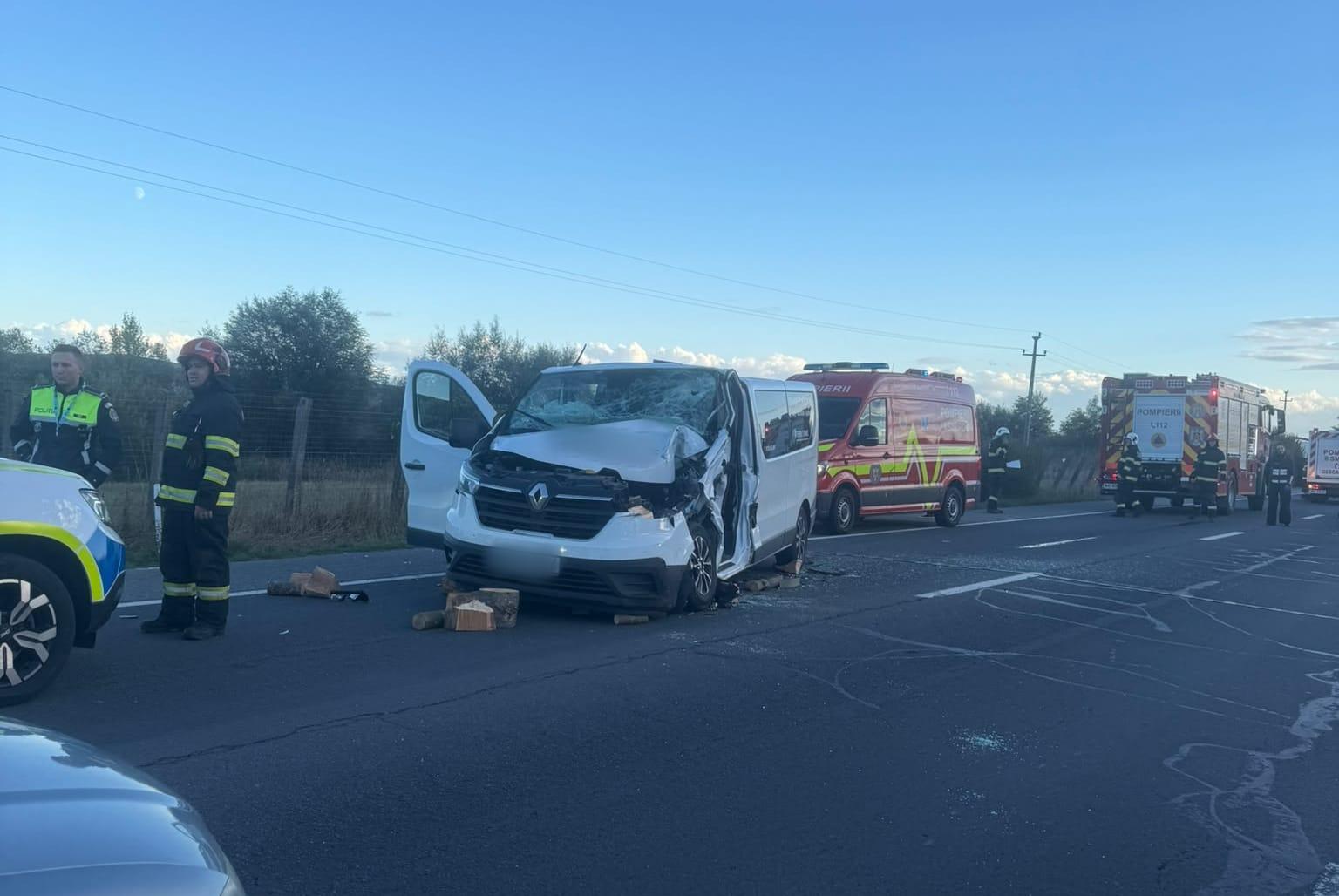 ACCIDENT grav &icirc;n Bonțida. A intervenit descarcerarea pentru o victimă cu multiple traumatisme