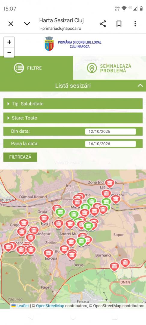 Gunoiul se adună &icirc;n Cluj-Napoca. Clujenii reclamă pubele pline &icirc;n mai multe cartiere / "Am sunat și mi-au spus că nu au mașină pe &laquo;zonă&raquo;"