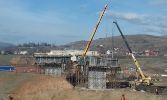 Autostrada Transilvania. Continuă lucrările la nodul Gilău