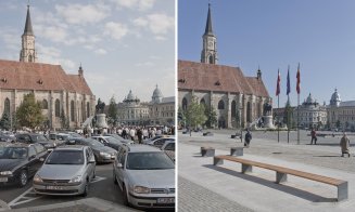 Revoluția spațiilor publice din Cluj. În 2005 oraşul nu avea niciun metru pătrat de spațiu pietonal