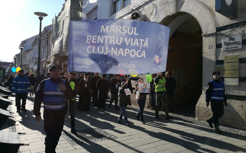 Marș pentru Viață, la Cluj